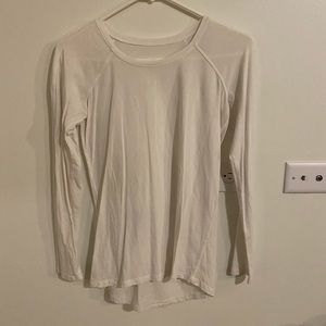 Lululemon emerald white long sleeve
